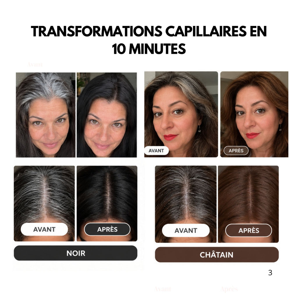 Shampoing colorant instantané - sans PPD