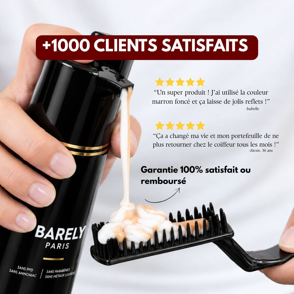 Shampoing colorant instantané - sans PPD