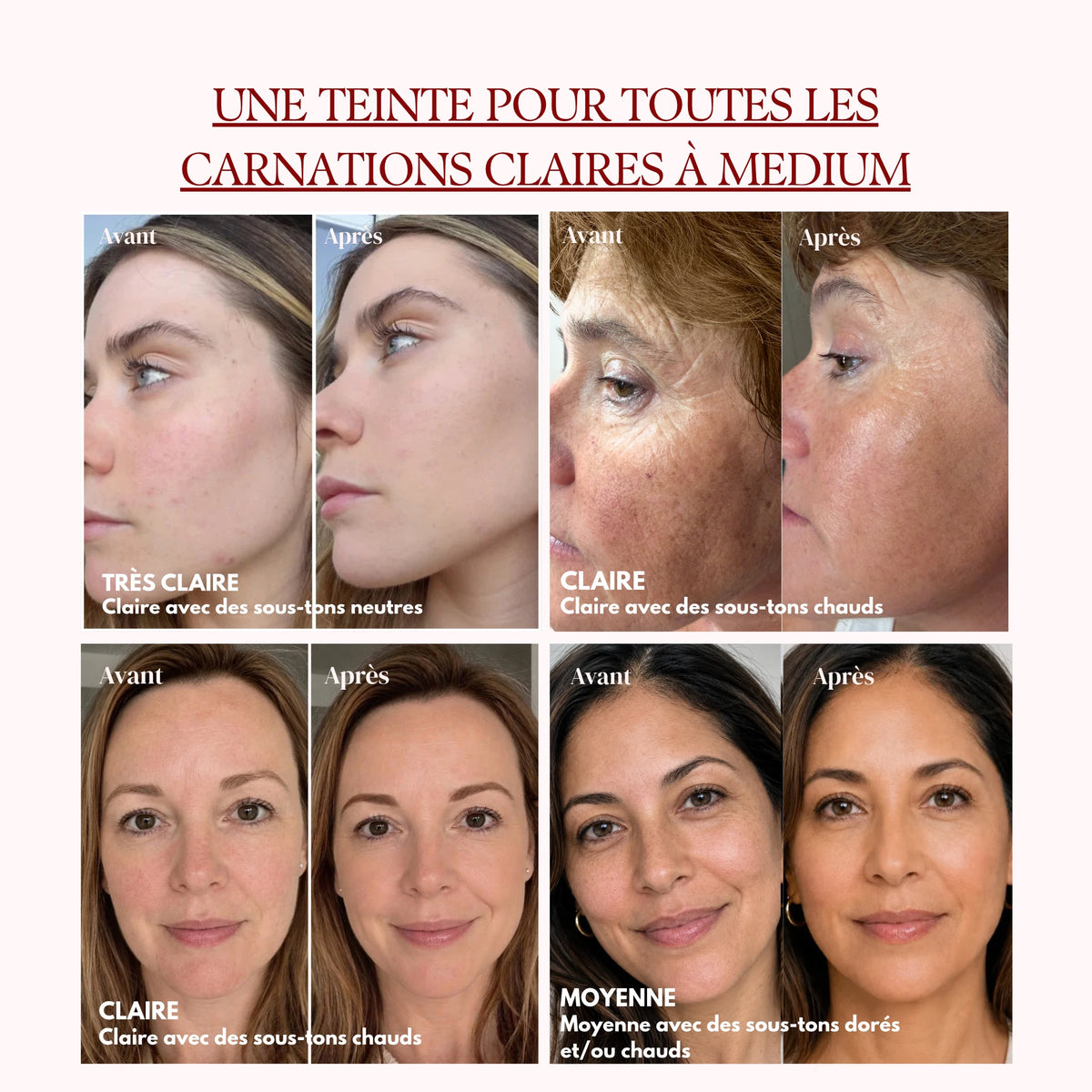 Fond de teint caméléon